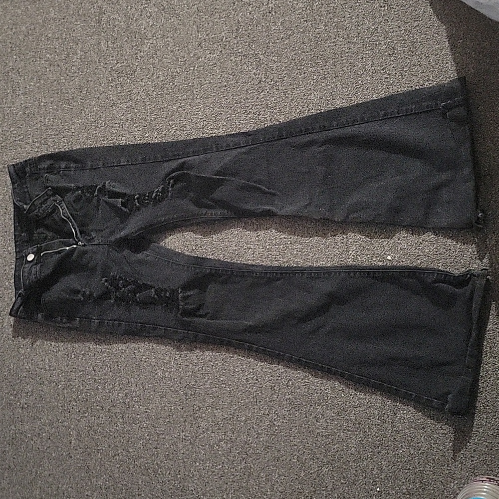 Black Denim Jeans Size L